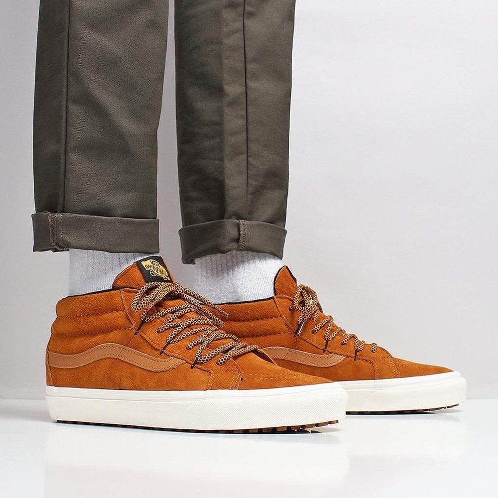 Vans sk8 mid reissue Scotchgard protected suede size 39